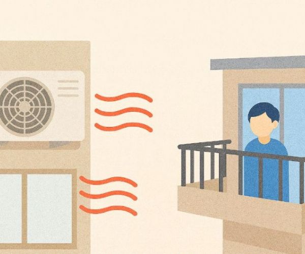 鄰居冷氣外機熱風吹向我家？陽台受影響的改善策略全解析